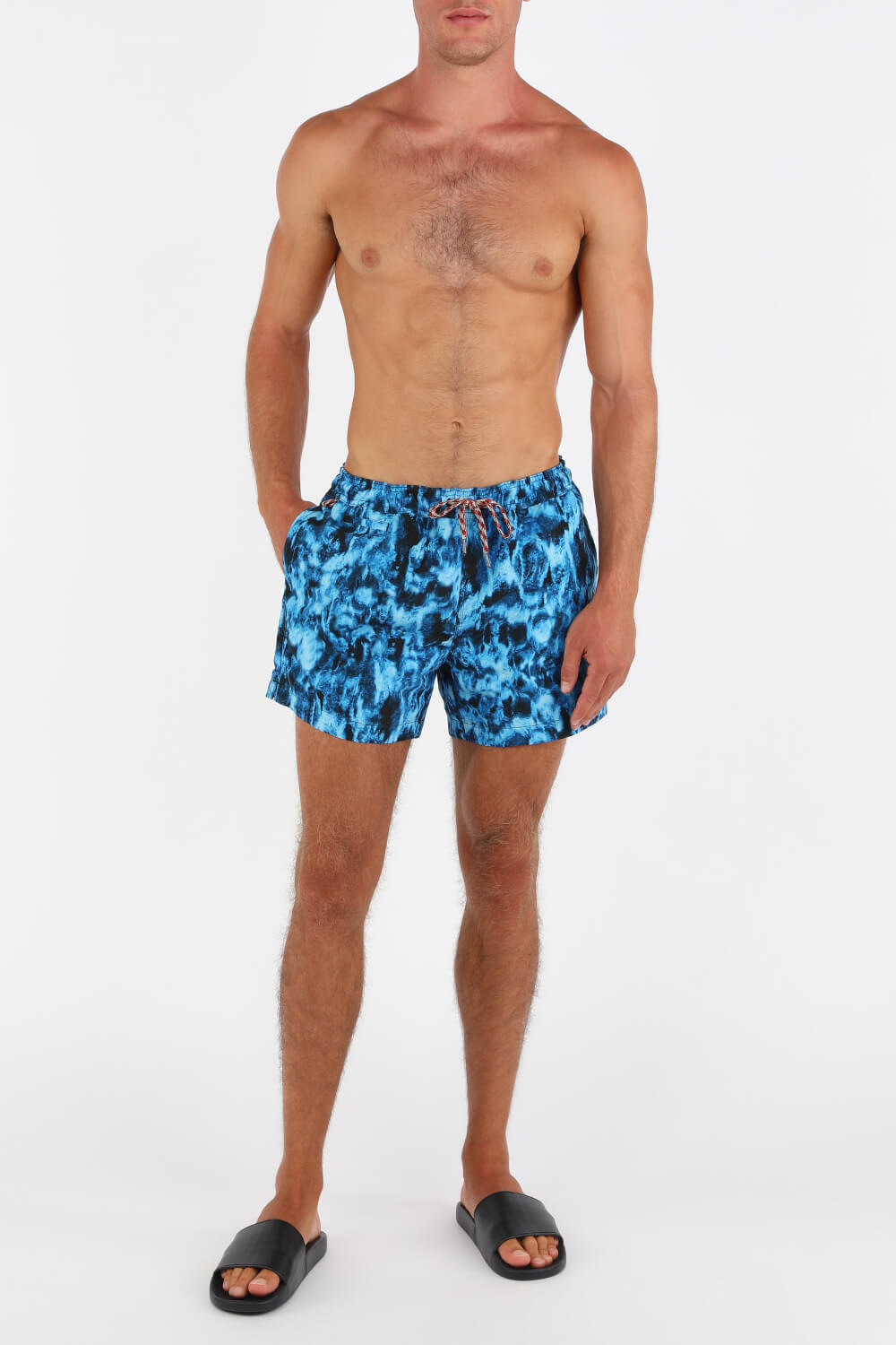 מכנסי גלישה בהדפס אוקיינוס